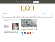 Tablet Screenshot of echoesofela.com